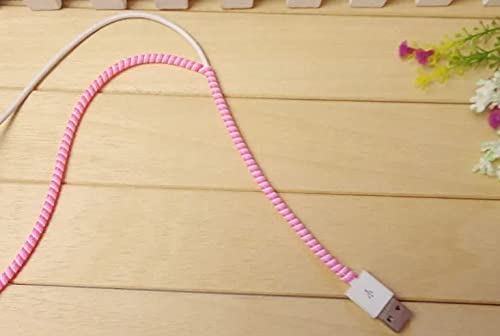 3D protector cable cargador (Hello Kitty Rosa)