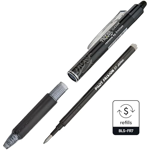 Pilot - Set De 3 Recambios Frixion Ball - Negro - Punto Medio