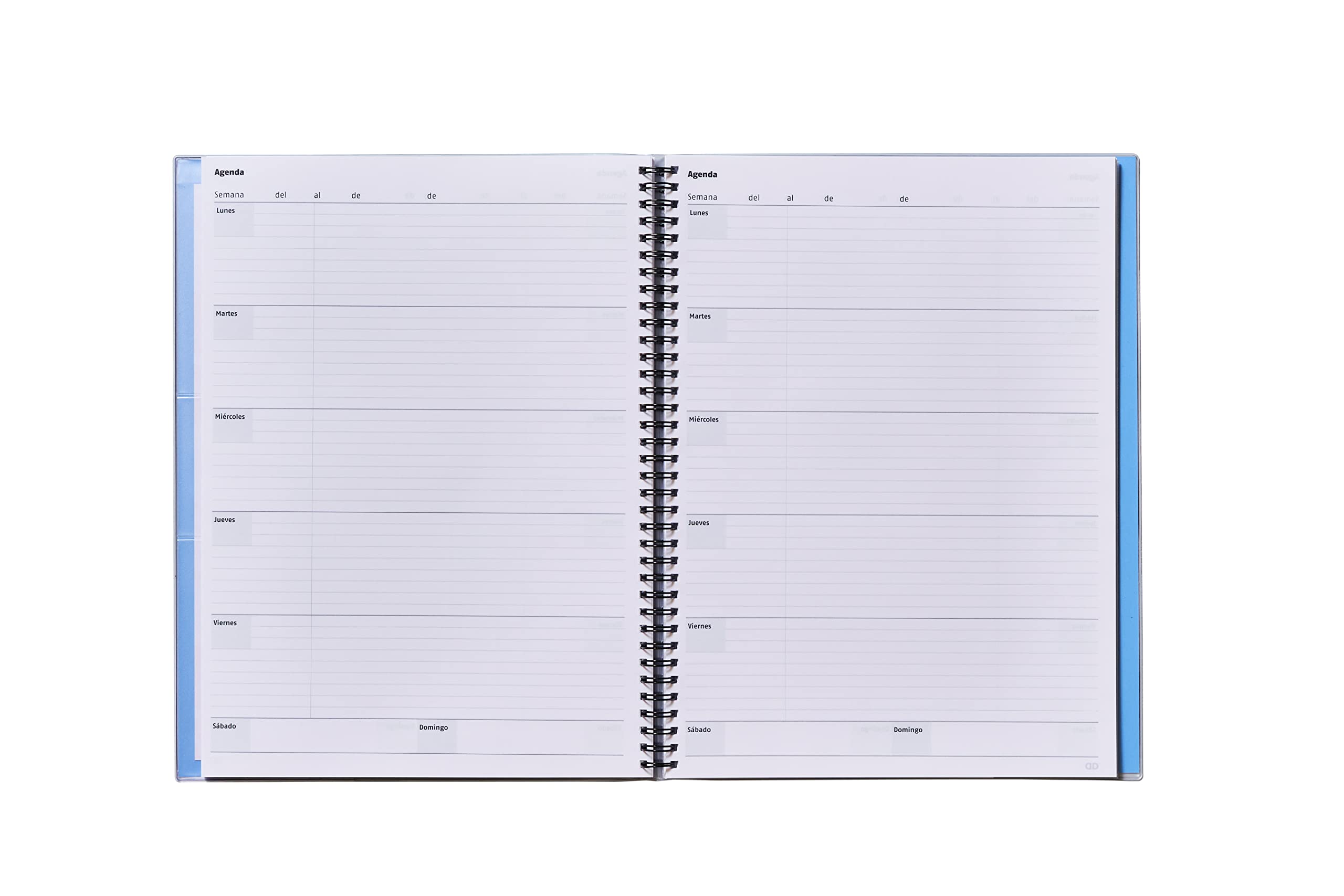 ADDITIO - Cuaderno Tríplex para el profesorado | Planificación mensual y semanal | Evaluación | Tutoría | Reuniones | Papel ecológico | Tamaño 22,5 x 31 cm | Español | Lila