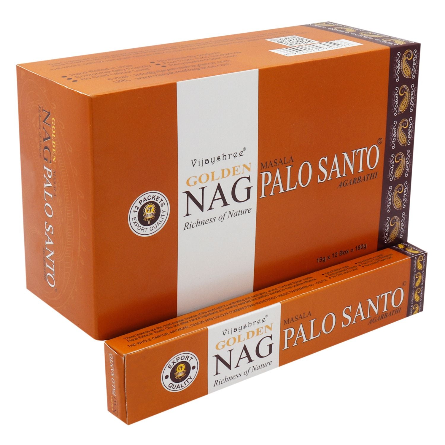 15g Incienso Dorado Nag - Palo Santo