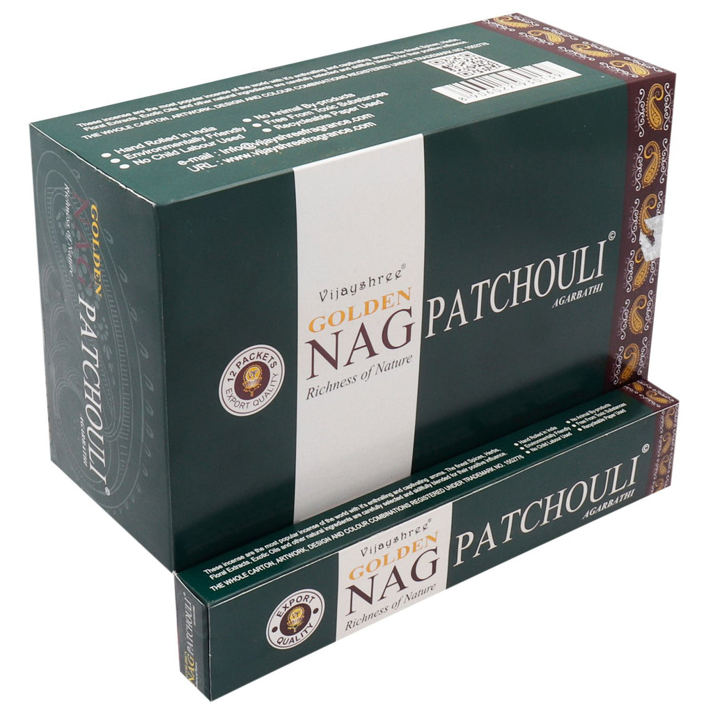 15g Incienso Dorado Nag - Patchouli